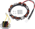 Alternator Dual Circuit with Regulator for Lawn Mower Tractor Pack of 2 T687