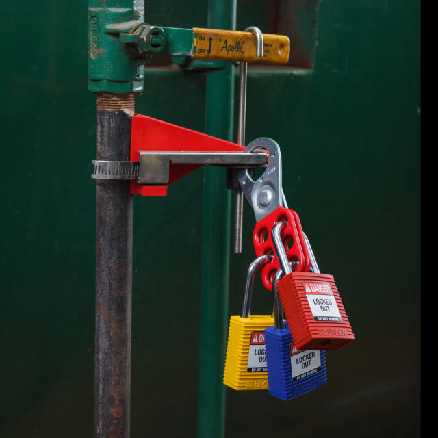 Lockout Padlock, Nylon, 6 Keys, PK6 Q3510