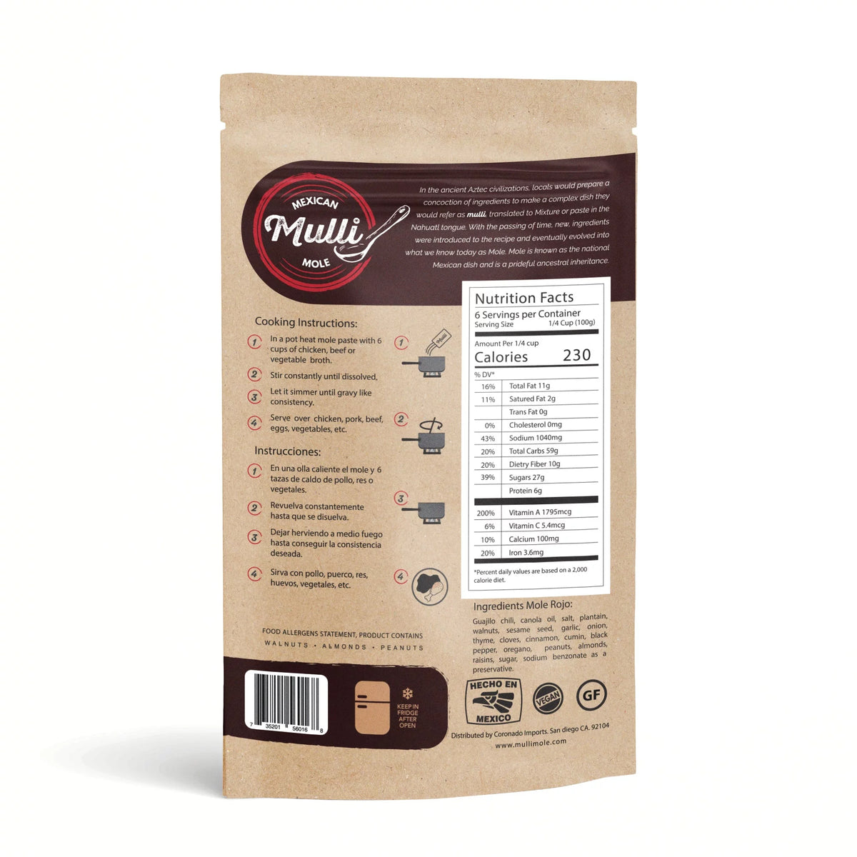 Red Mole Paste I35609