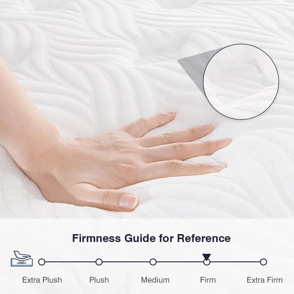 Queen Size 12-Inch Hybrid Memory Foam Innerspring Mattress R4937