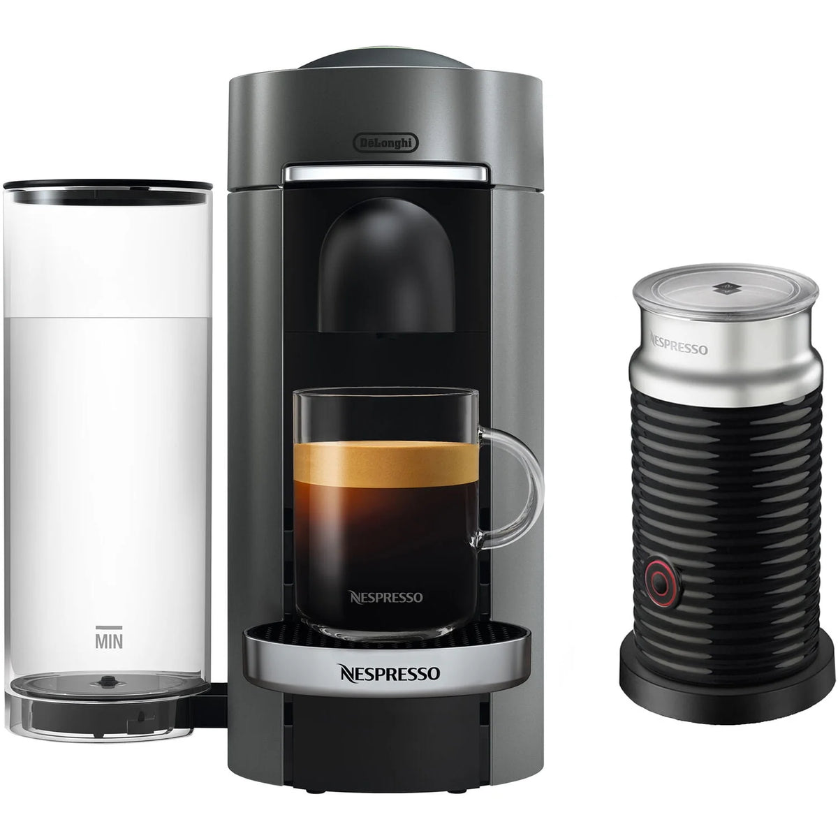 Coffee & Espresso Machine with Aerocinno A470012